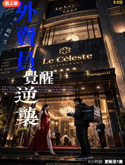 外卖员觉醒逆袭 短剧海报
